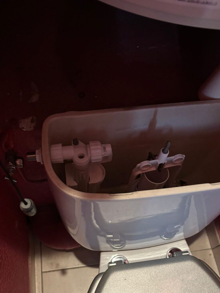 nos realisations - changement systeme WC